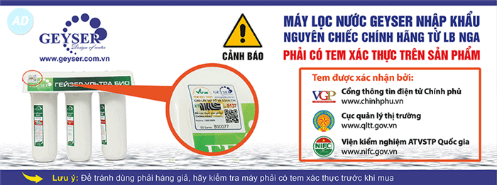 Cần chú ý khi mua máy lọc nước Nano Geyser