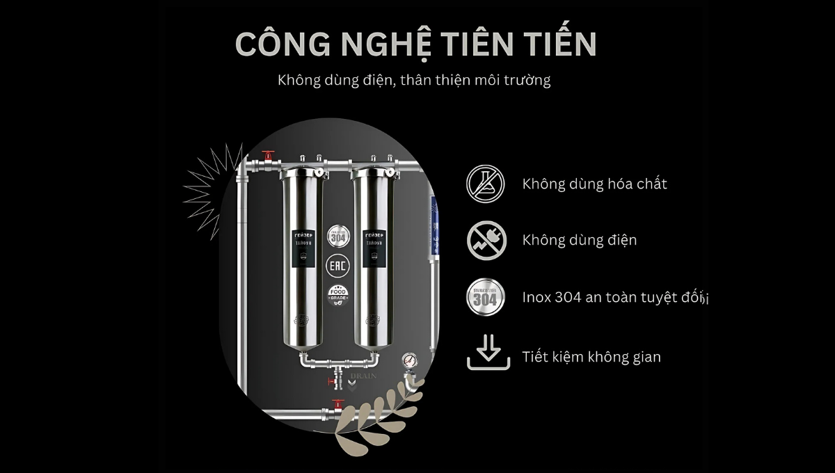 Geyser Ecotar 2F1A sở hữu cấu tạo tinh gọn và linh hoạt