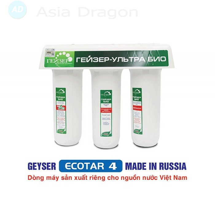 Máy lọc nước Nano Geyser Ecotar 4 nhập khẩu nguyên chiếc từ Nga 