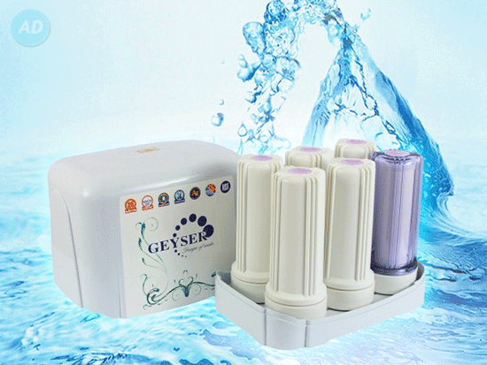 Máy lọc nước Nano Geyser tạo nguồn nước lọc giàu khoáng