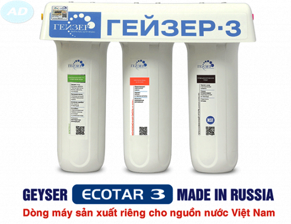 Máy lọc nước Nano Geyser cần thiết cuộc sống