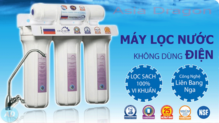 Tính năng vượt trội của việc sử dụng máy lọc nước không dùng điện ra sao