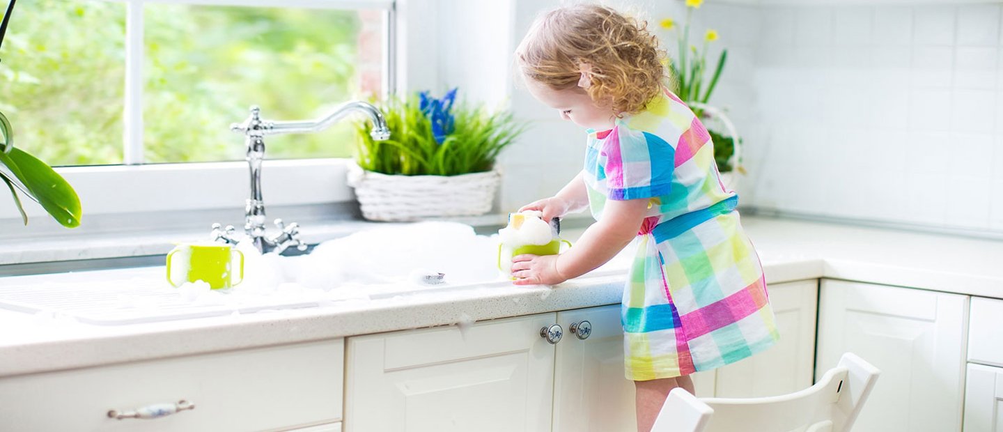 nước sạch bảo vệ sức khỏe cho bé